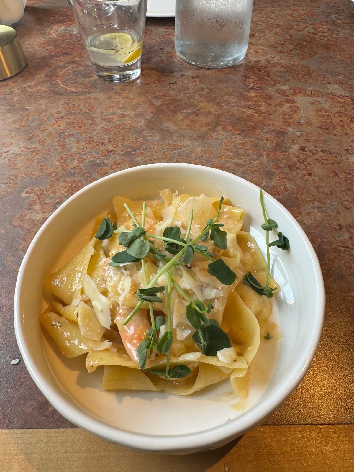 Seafood Pappardelle